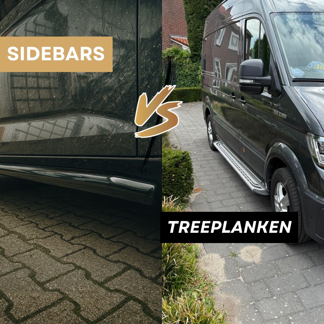 Treeplanken of Sidebars voor Bedrijfswagens: Wat is het verschil?