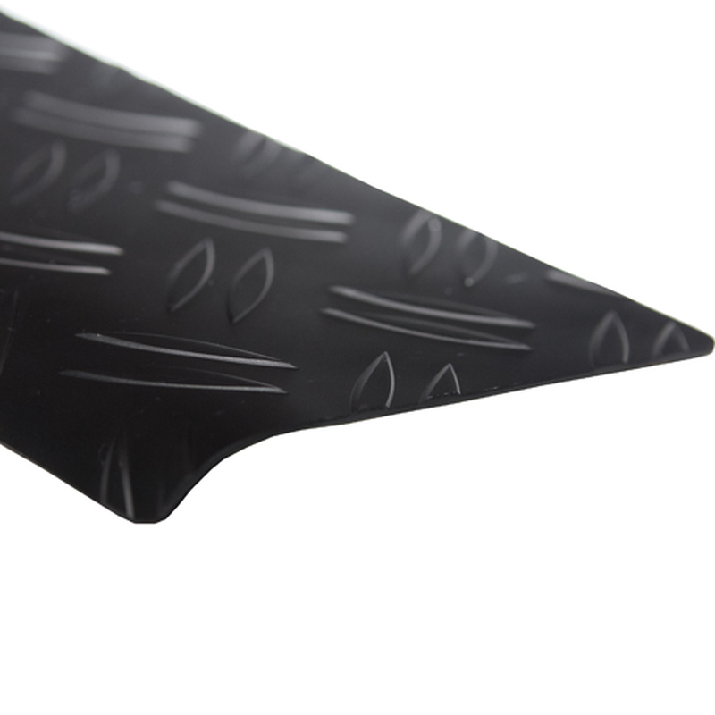 Aluminium zwarte bumperplaat Fiat Ducato