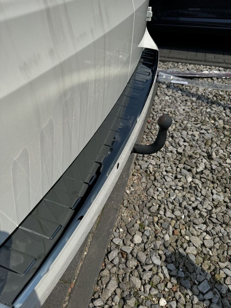 Bumperbescherming RVS Smoke Glans Ford Custom 2012-2023