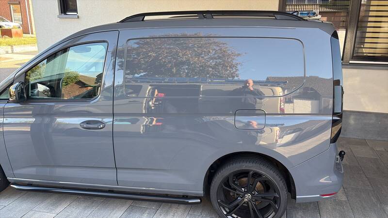 Roofrails VW Caddy L1 2020+ zwart