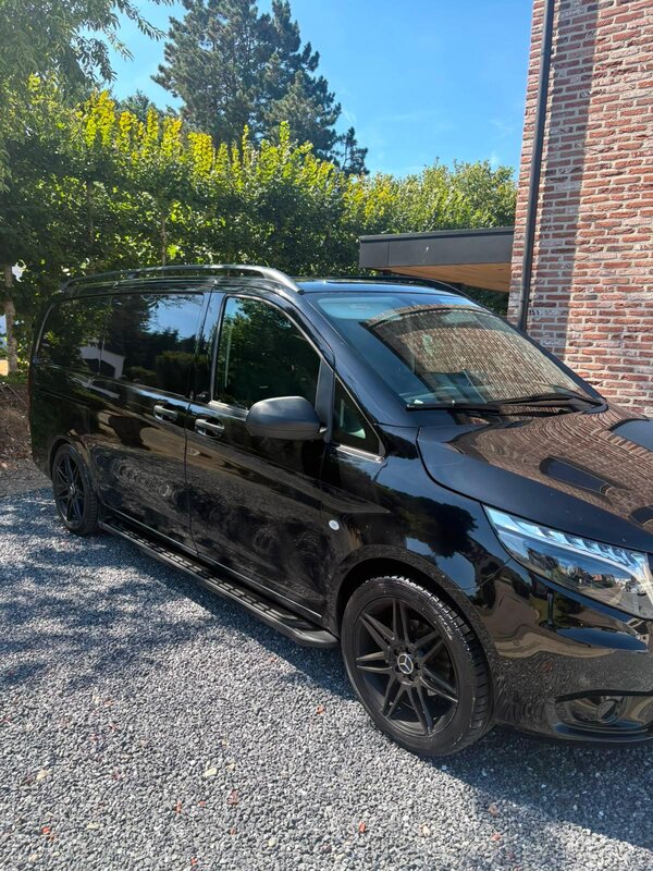 Treeplanken Mercedes Vito / V Klasse L1/L2 zwart